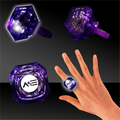 Light Up LED Diamond Ring - Purple